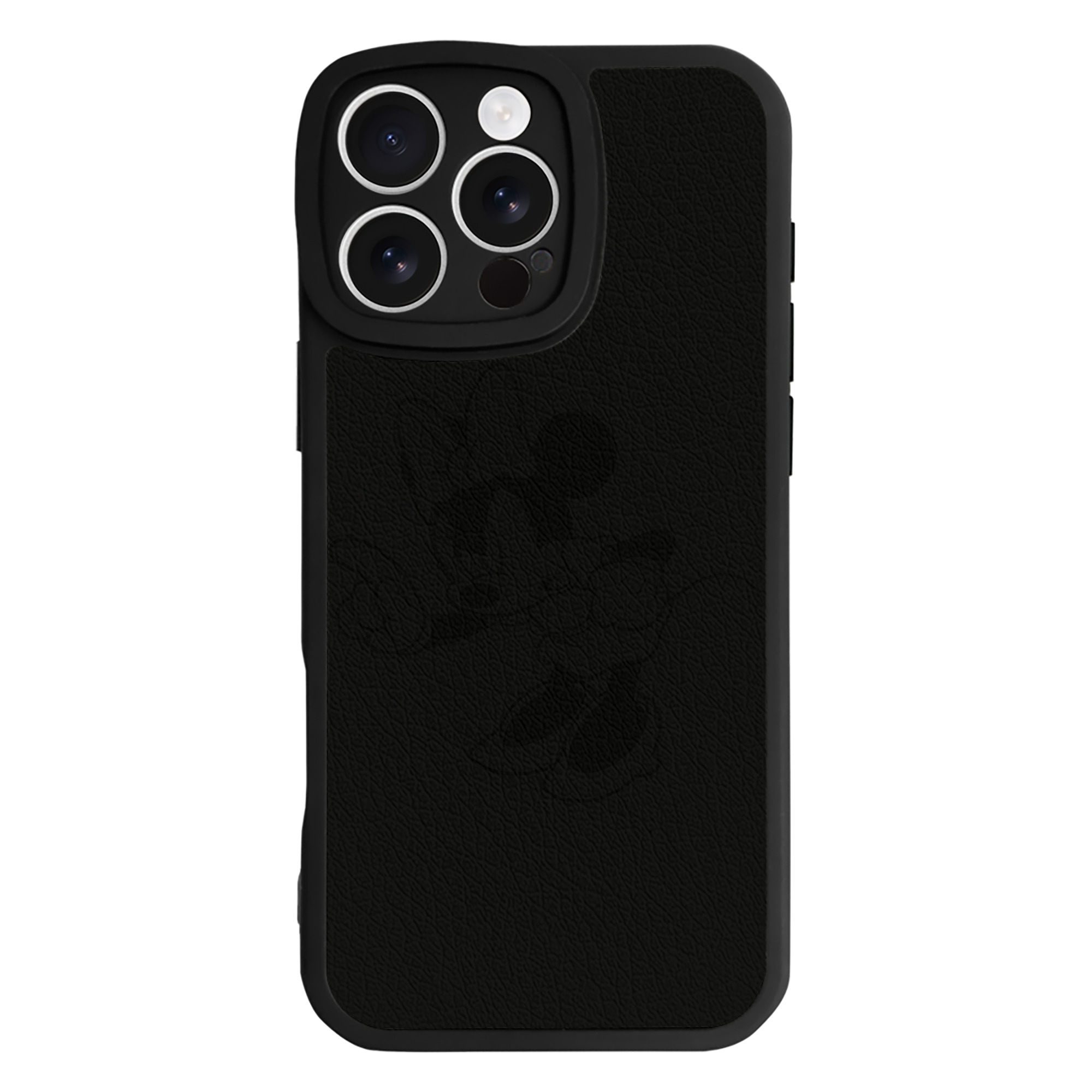 （画像用） ミッキーマウス Mickey Mouse 【iPhone 16シリーズ対応】シリコンスマホケース（レザー調） 材質：シリコン
